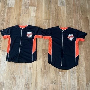 Two Orioles Jerseys, size child large (Jones 10, Machado 13)
